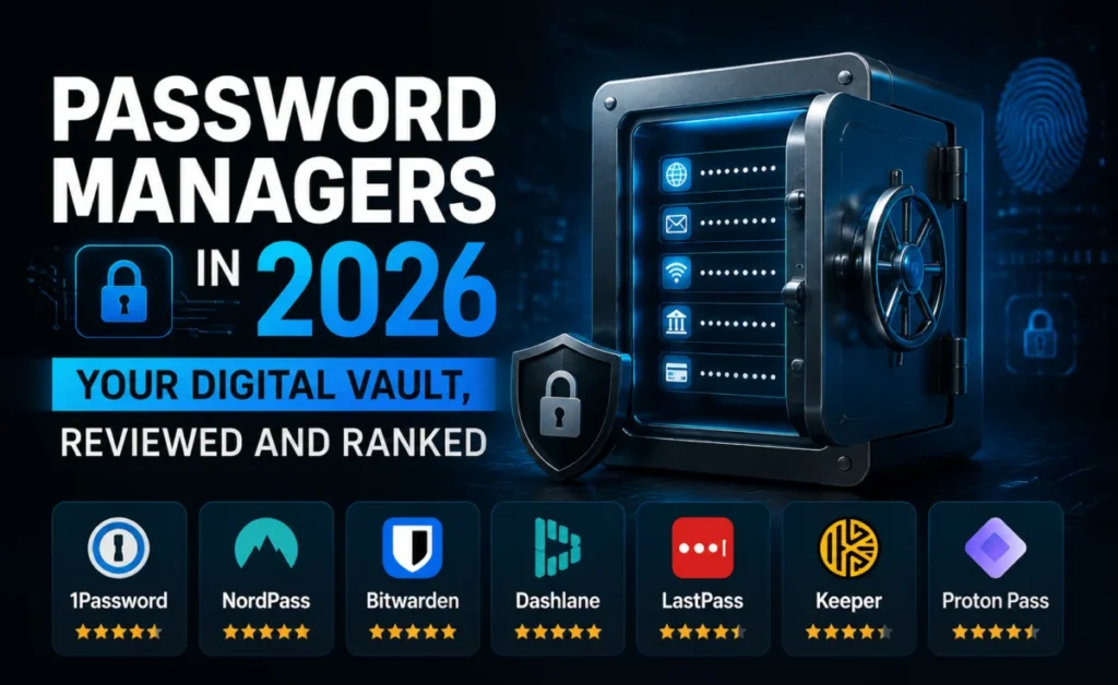 Password Managers in 2026: Your Digital Vault, Reviewed and Ranked