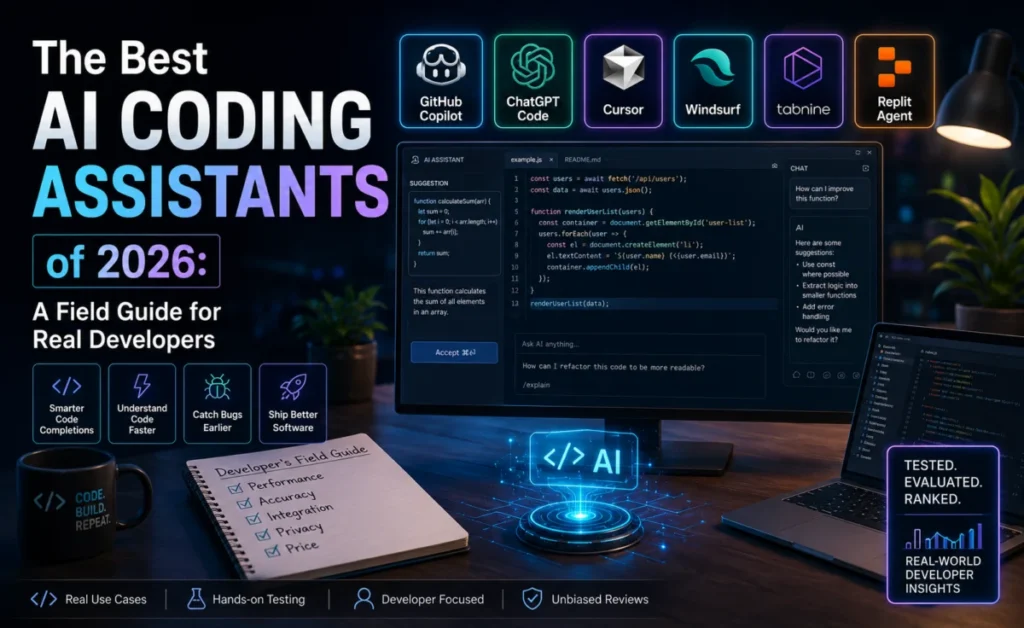 The Best AI Coding Assistants of 2026: A Field Guide for Real Developers