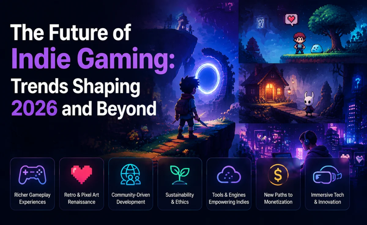 The Future of Indie Gaming: Trends Shaping 2026 and Beyond