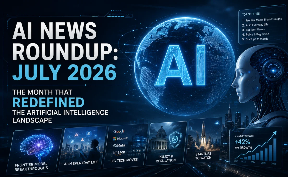 AI News Roundup: July 2026 — The Month That Redefined the Artificial Intelligence Landscape