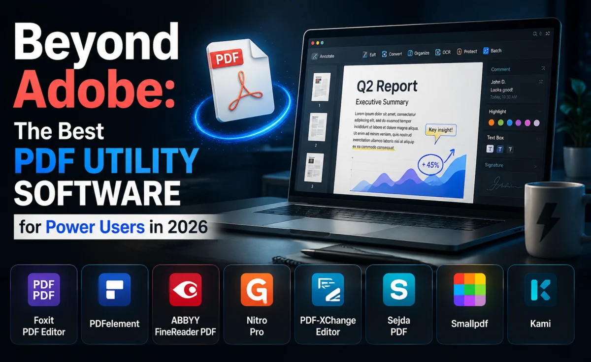 Beyond Adobe: The Best PDF Utility Software for Power Users in 2026