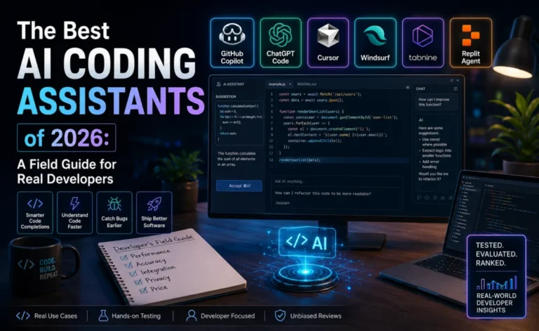 The Best AI Coding Assistants of 2026: A Field Guide for Real Developers