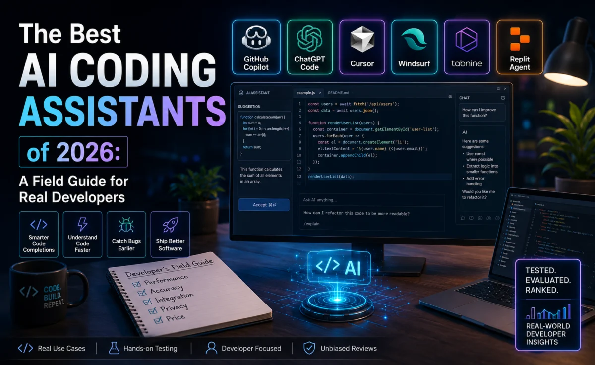 The Best AI Coding Assistants of 2026: A Field Guide for Real Developers